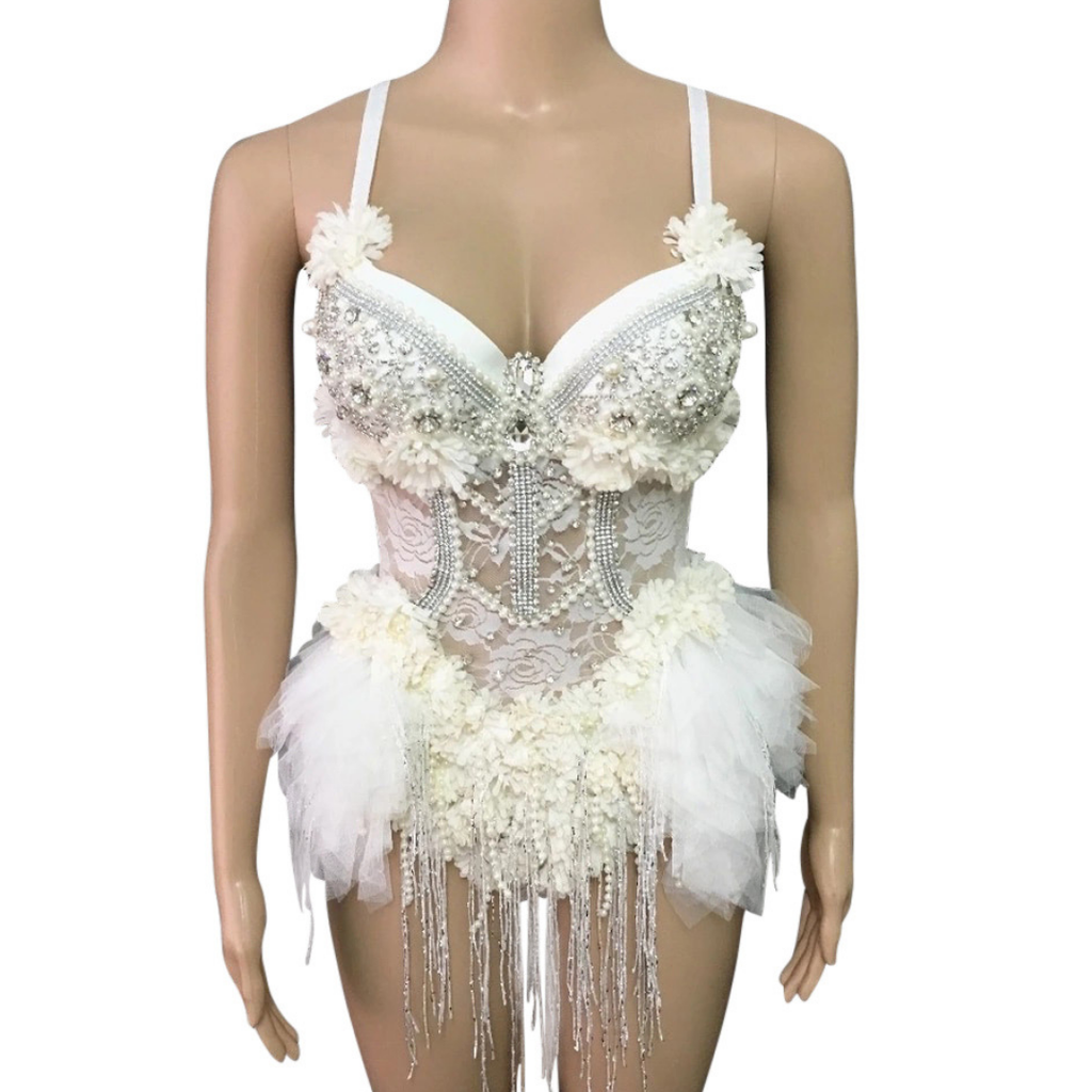 Salsa Queen Pole Dancing Costume Dance Competition Outfit Dance Costume -   Sweden